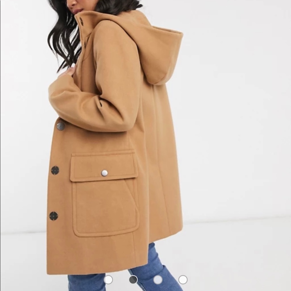 ASOS Coat w/hood - Picture 2 of 5